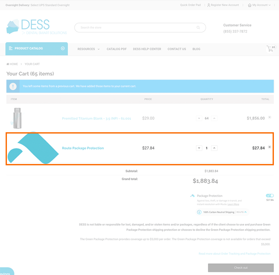 Route - Order Tracking &amp; Shipping Protection – The DESS Help Center!