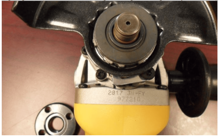 Where is the date code and serial number on the DEWALT Grinders? – DEWALT