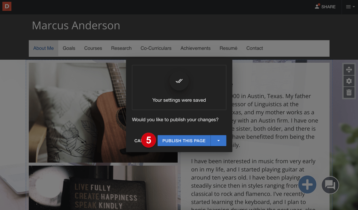 Quick Start Guide to Creating an ePortfolio Digication Help Desk