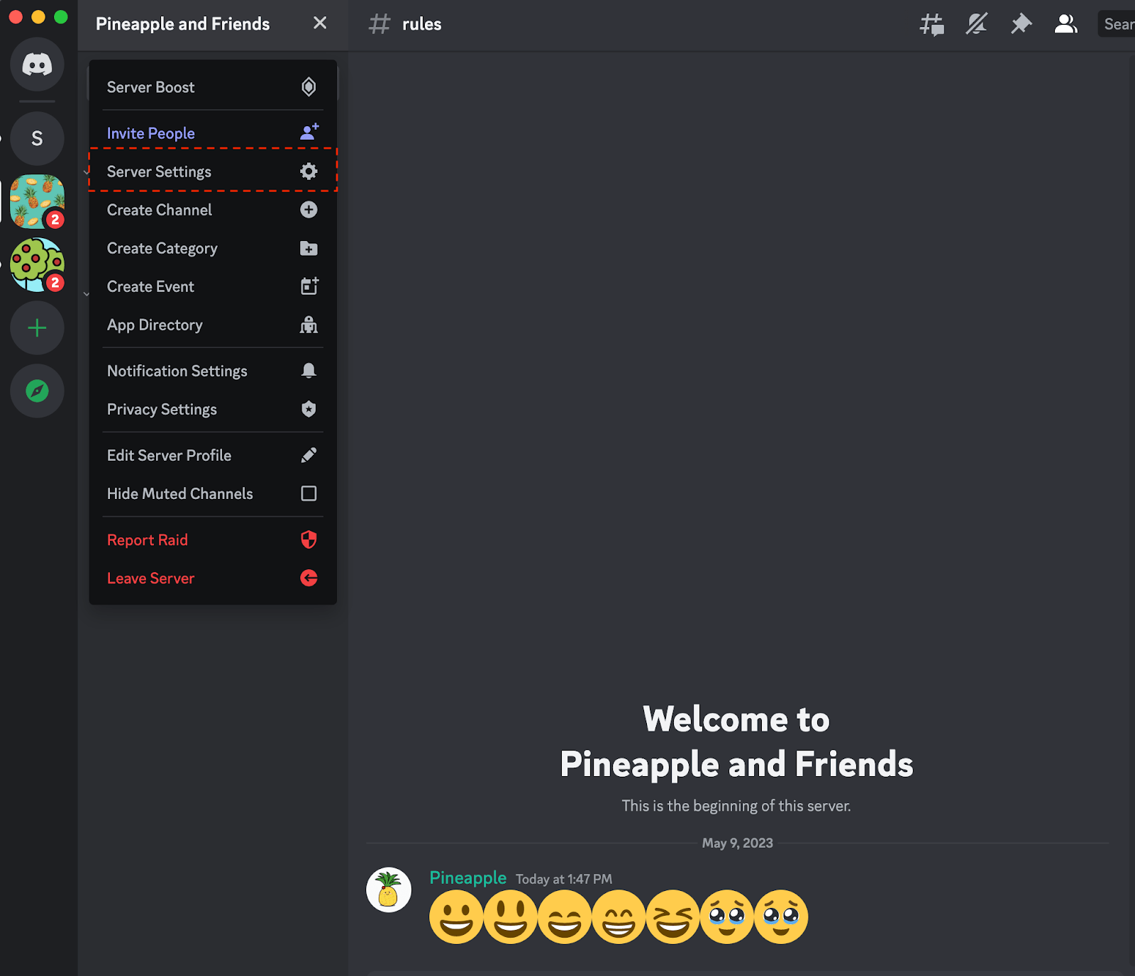 Adding Emojis Discord