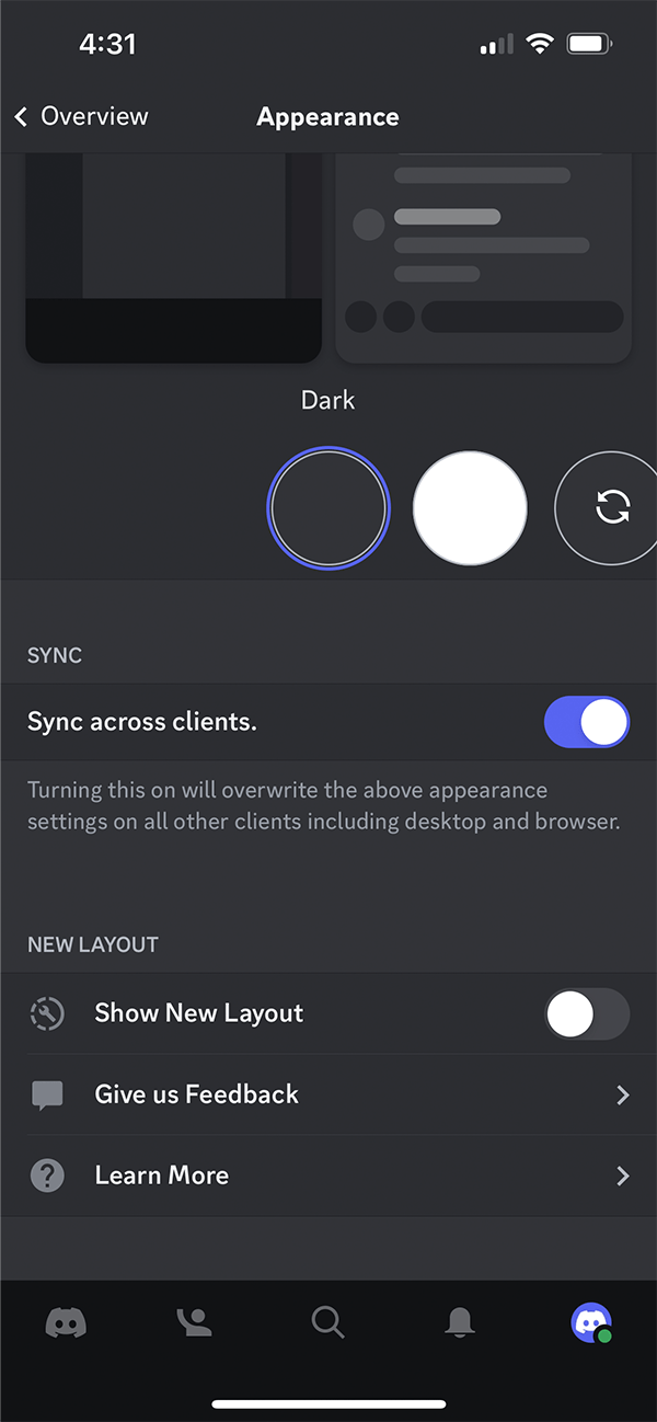 How can I change Discord&rsquo;s appearance/theme? – Discord