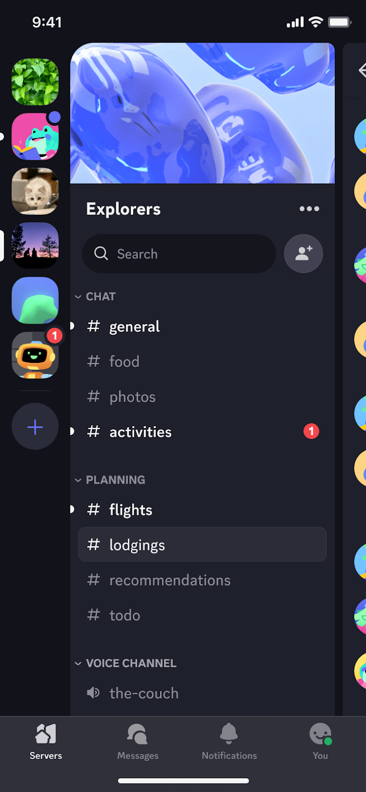 New Mobile App Updates & Layout Discord