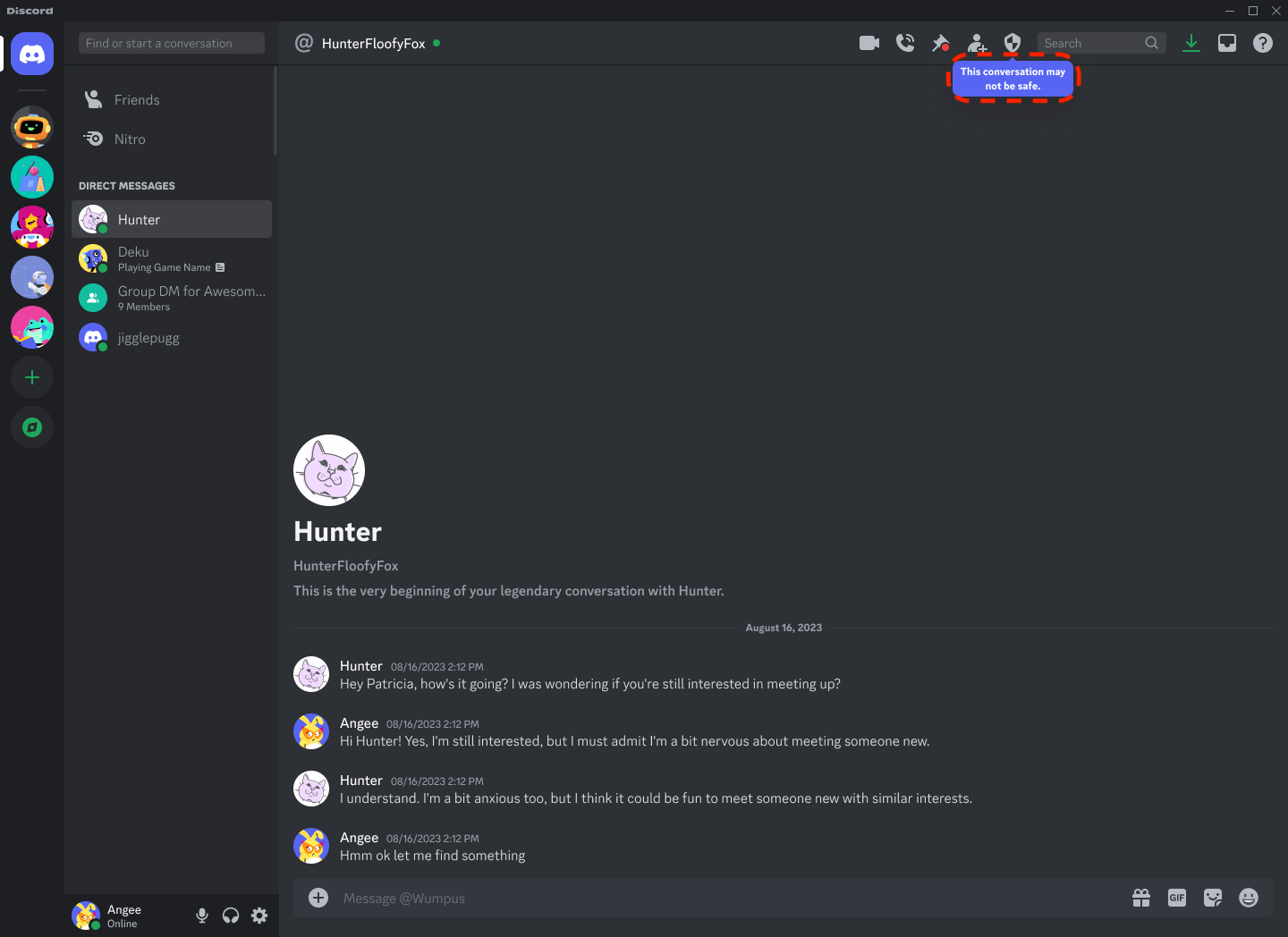 Discord Güvenlik Uyarıları Discord