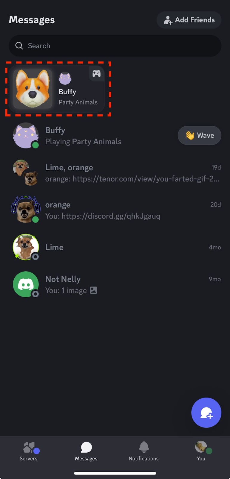 アクティビティステータス（最近のアクティビティ） Discord