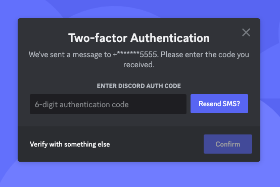 Setting up Multi-Factor Authentication – Discord
