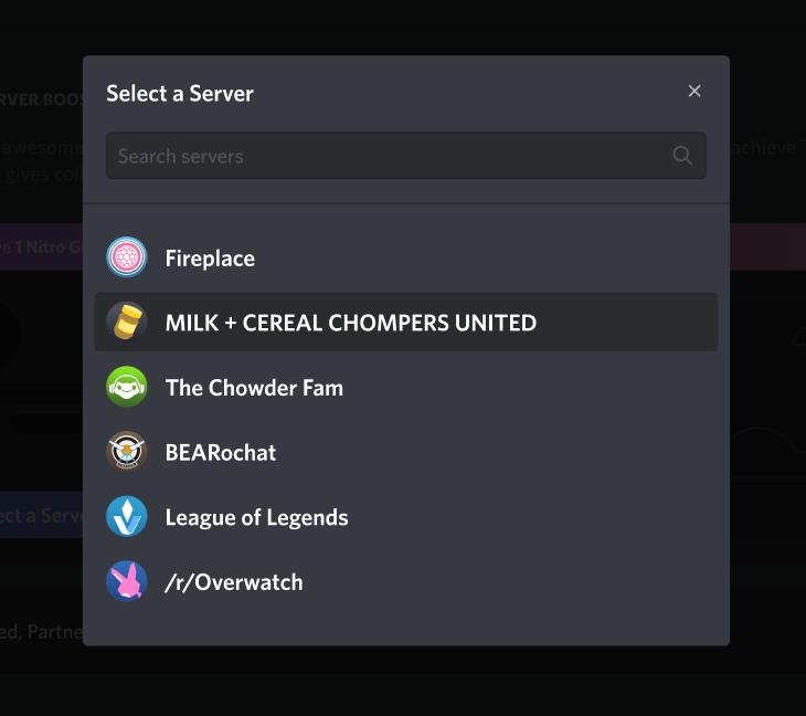Server Boosting Discord