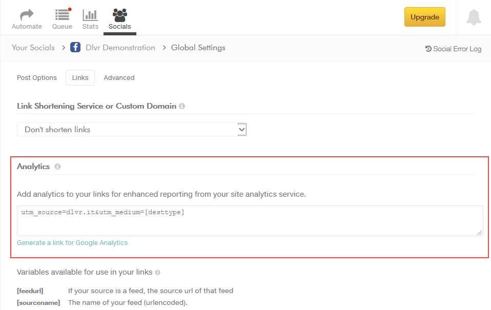 Why are my links not working? dlvr.it support