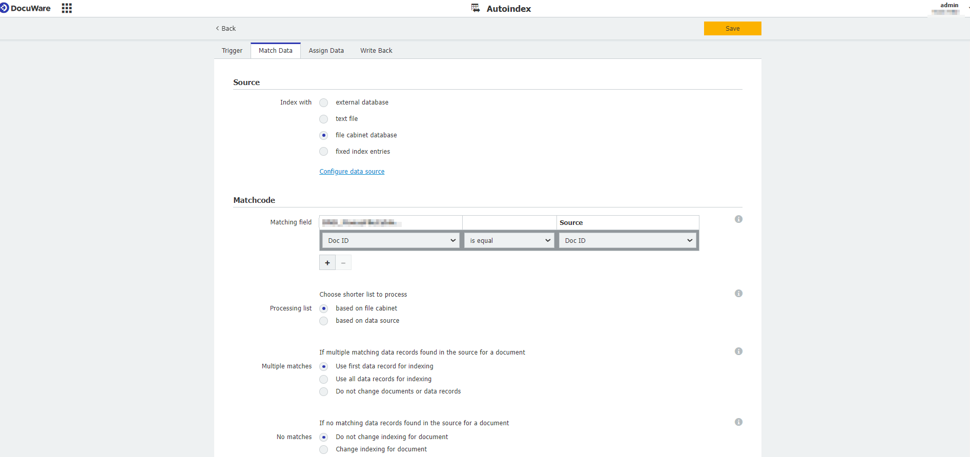Show amount of all documents within a file · DocuWare Support