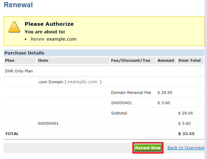 How do I renew my domain name? DomainPeople Help Center