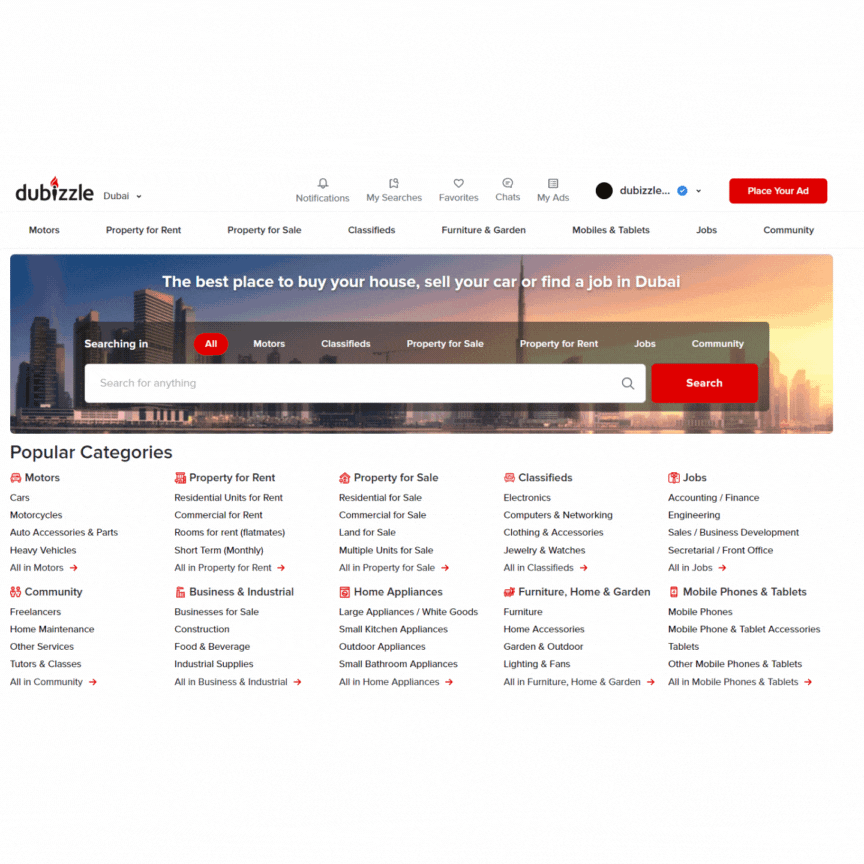 How do I post an ad on Help Center