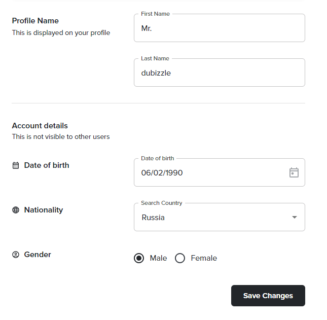 How do I update my account details? Help Center