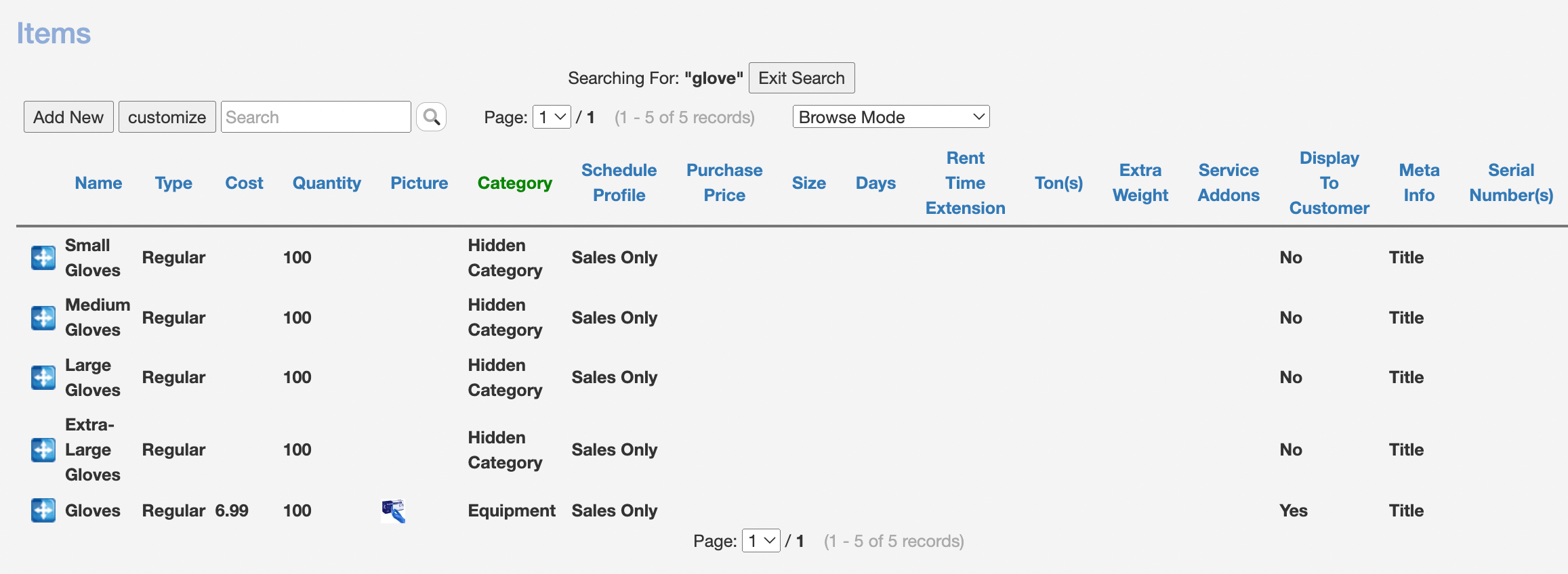 Suggested Addons and Required Addons Dumpster Rental Systems