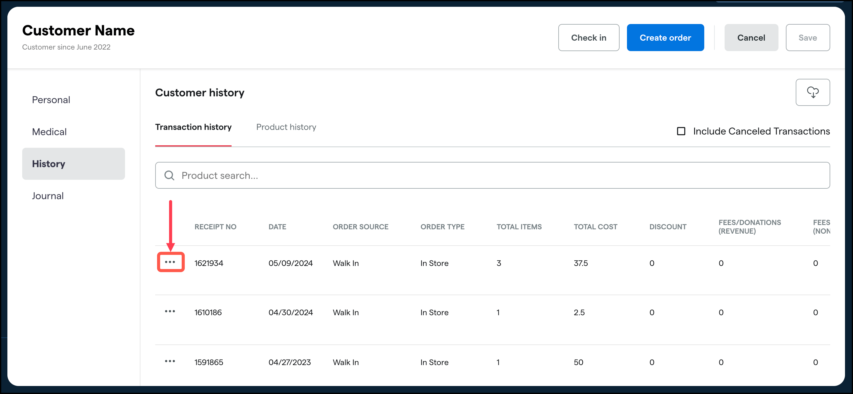 Process returns and exchanges in the Dutchie Register Dutchie