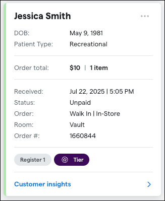 Dutchie Register Guest List overview Dutchie