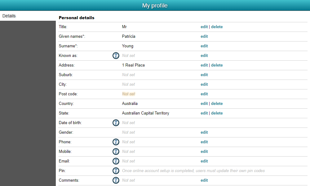 Employee Guide View & Update My Details easyemployer