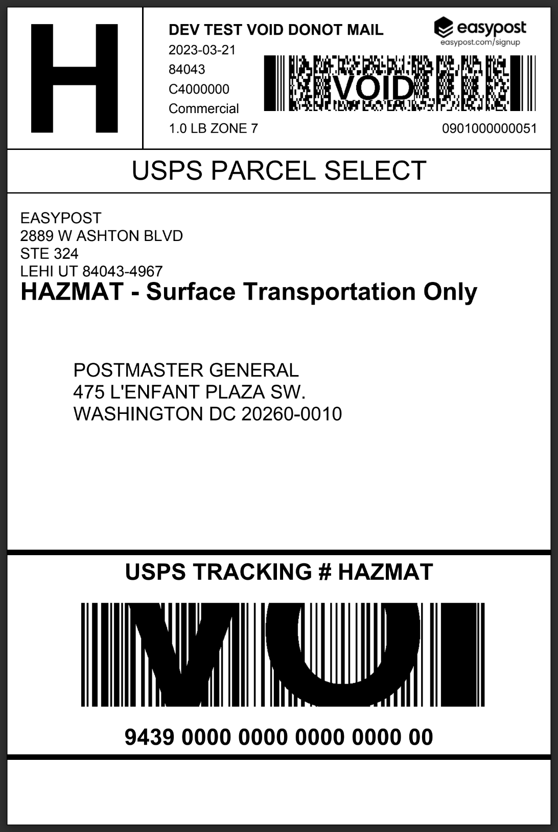 USPS Hazmat Frequently Asked Questions EasyPost Support