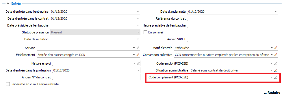 Paramétrer la caisse CIBTP pour l'entrée en DSN dans EBP Paie Solution