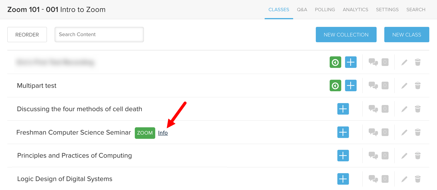 EchoVideo Launching a Zoom Meeting from EchoVideo Support