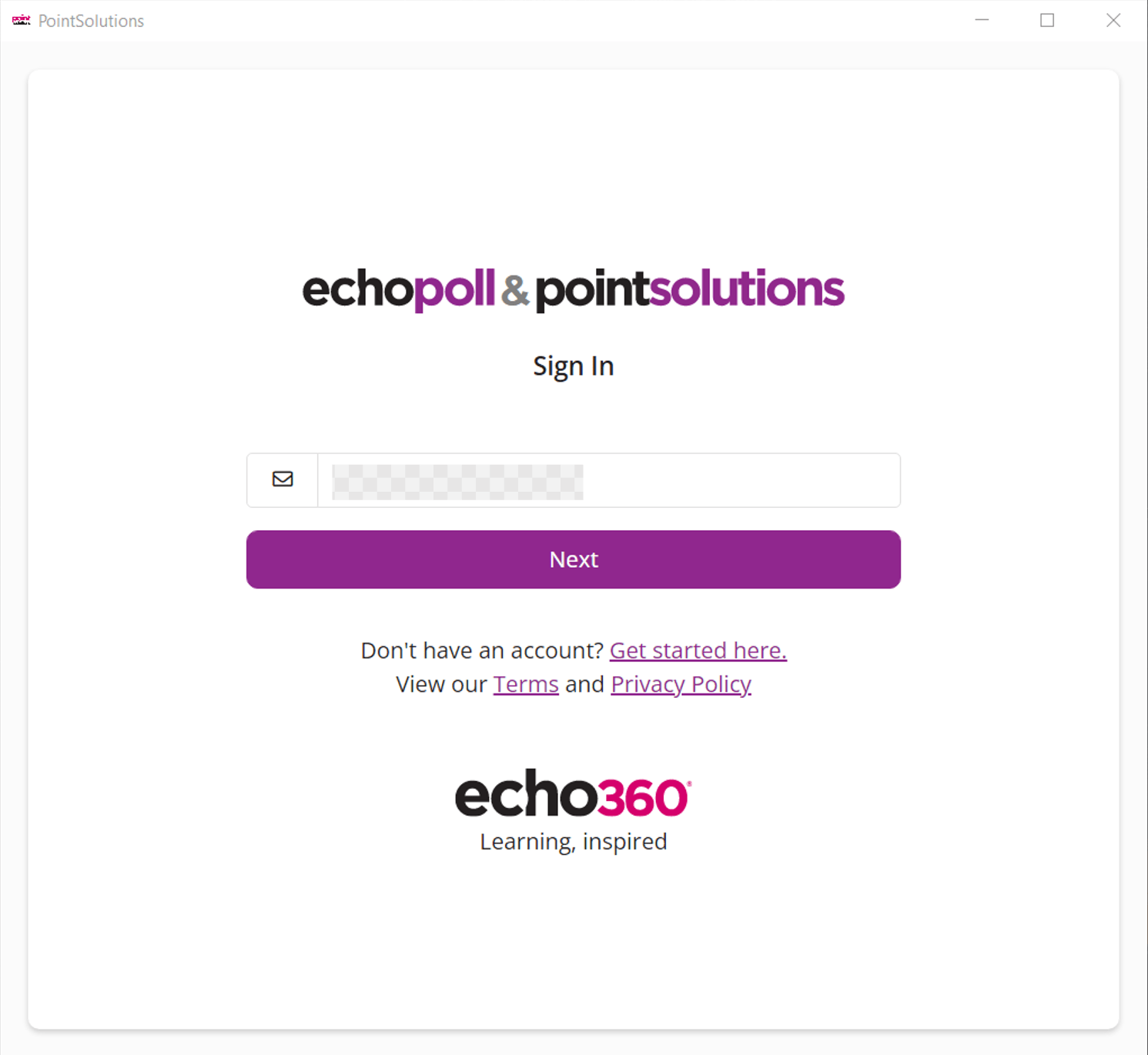 PointSolutions Desktop Resetting Your Password Support