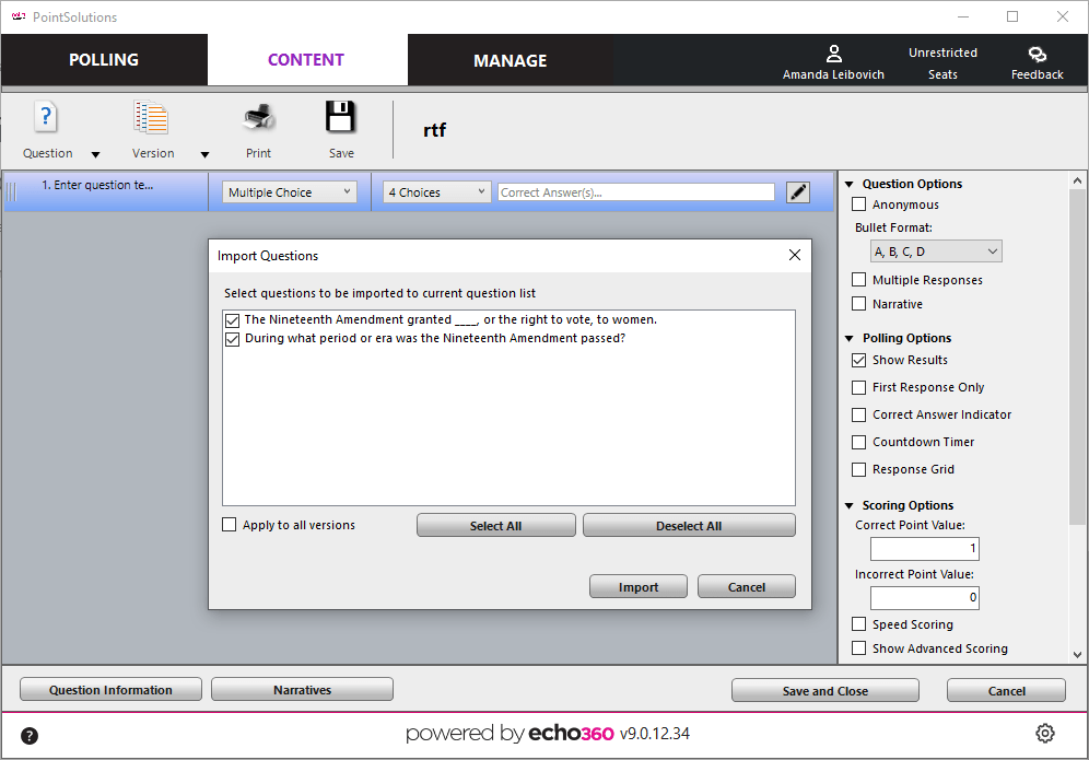 PointSolutions Desktop Formatting a Word Document for Import as a