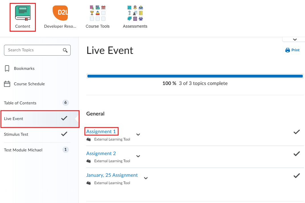 GoReact How To Find Your Assignment in D2L/Brightspace Support