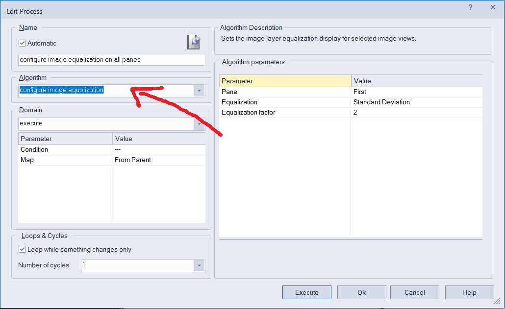 Configure image equalization eCognition Knowledge Base
