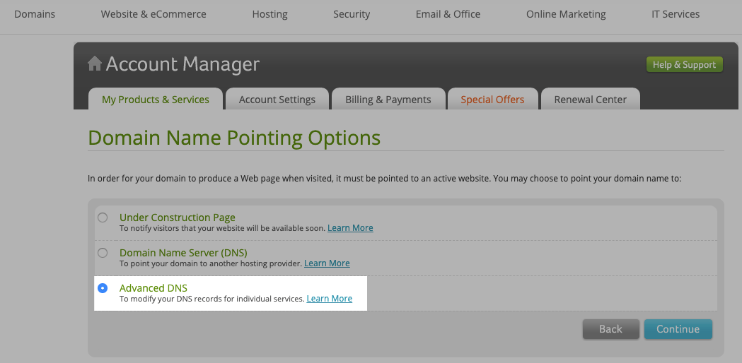 Connecting Network Solutions domain to Ecwid Instant Site Ecwid Help