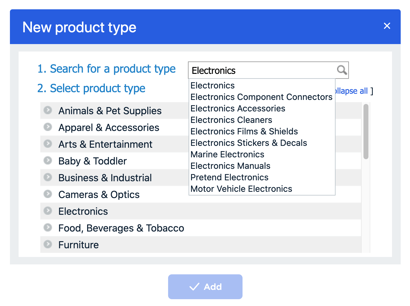 Product types and attributes Ecwid Help Center