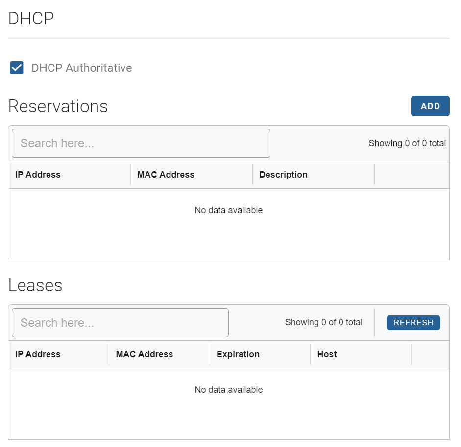 Setting up DHCP serving in Micro Edge Edge Threat Management Support