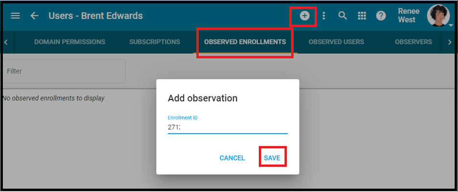 How to Add An Observer User To A Student Pearson Connexus Support