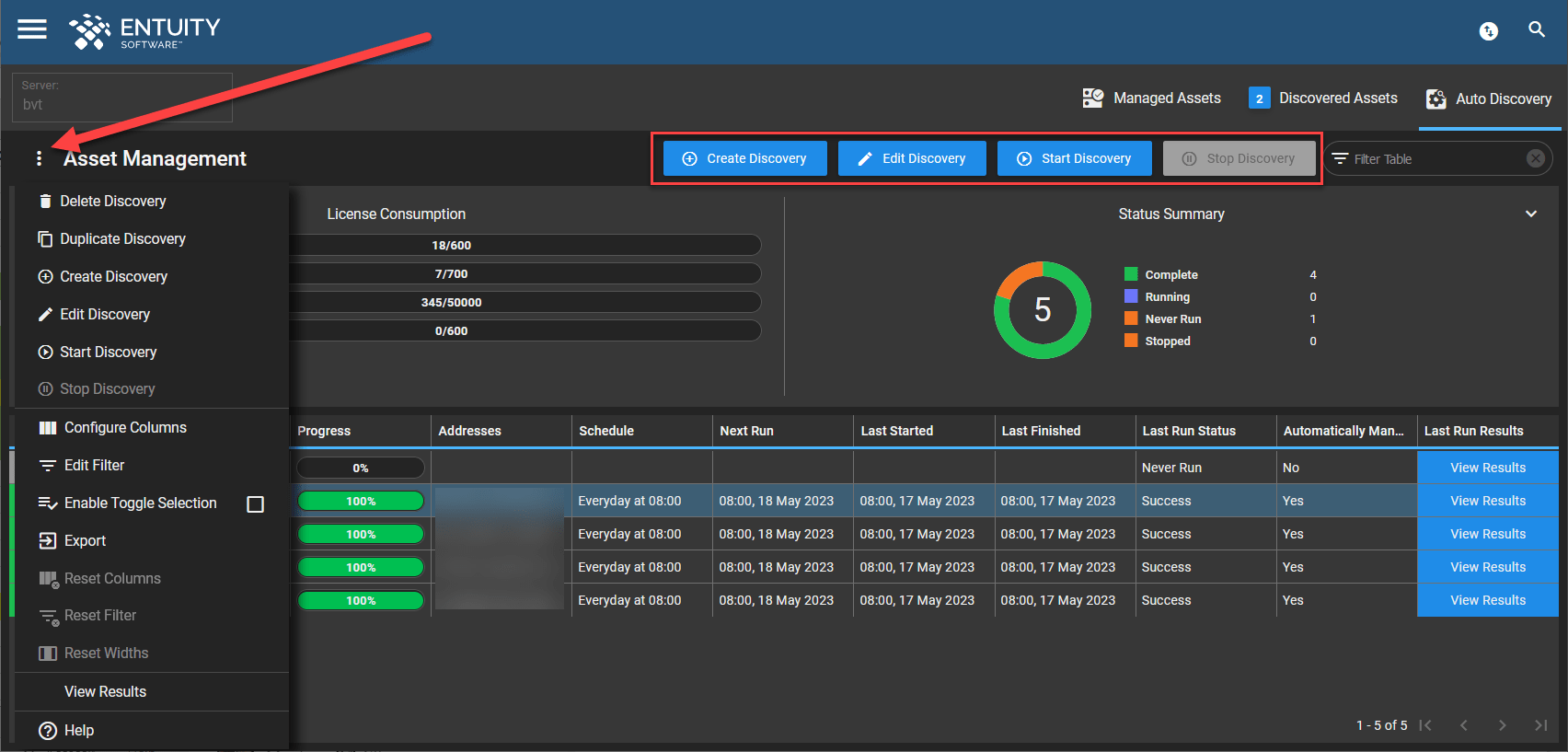 Introduction to Auto Discovery Entuity
