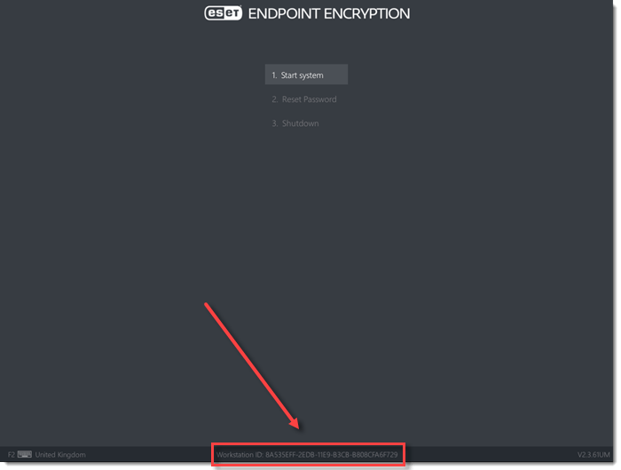 [KB7411] ESET Endpoint Encryption Workstation ID