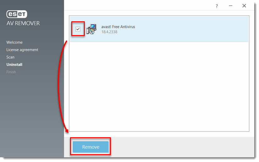[KB3527] ESET AV Remover List of removable applications and
