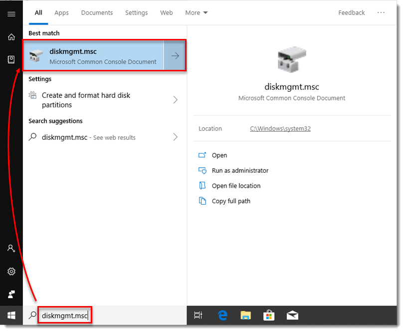 [KB7535] Screenshot the ESET Endpoint Encryption Disk Management screen