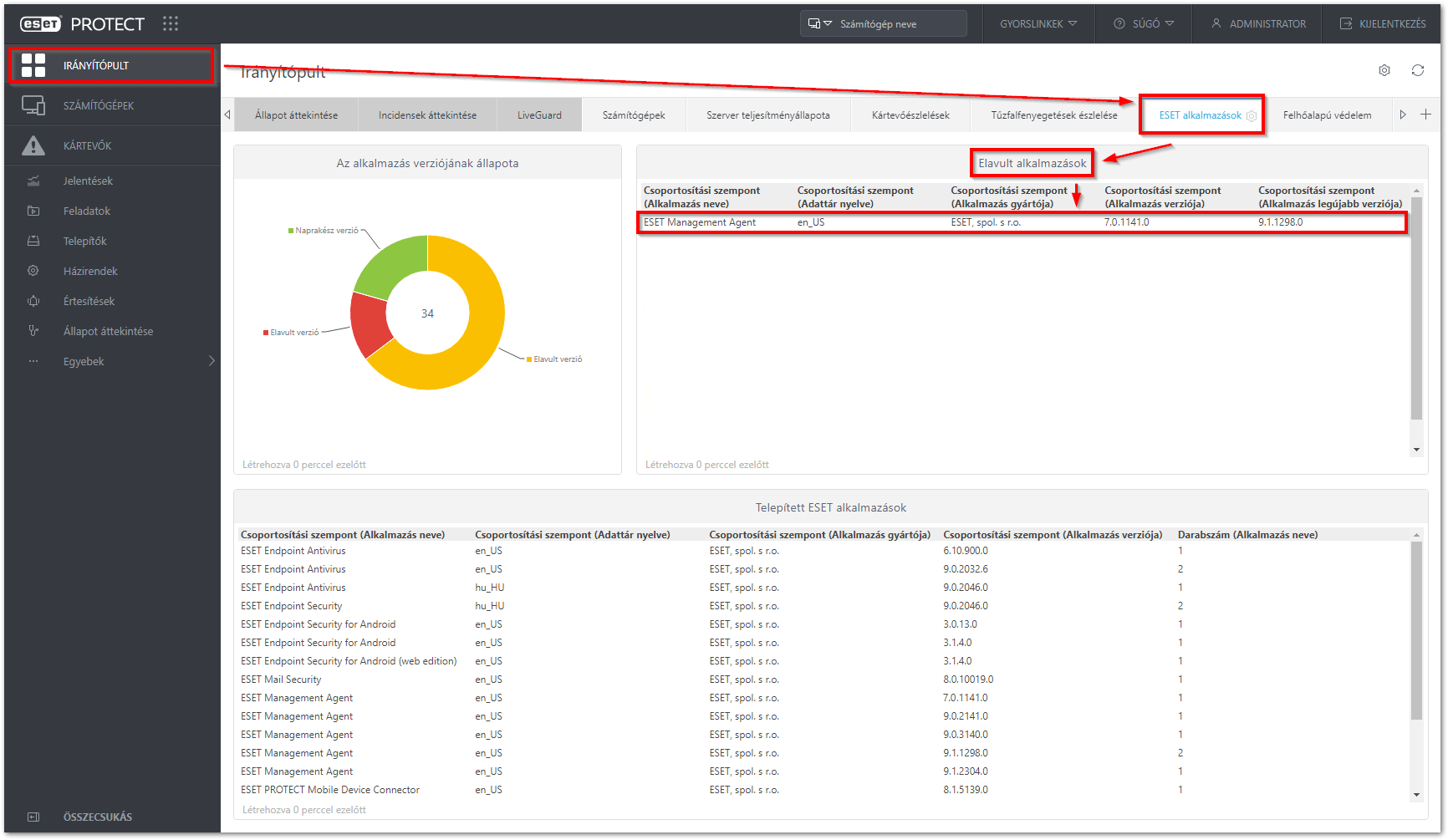 [KB7693] Az ERA Agentek (6.5) vagy az ESET Management Agentek (7.x
