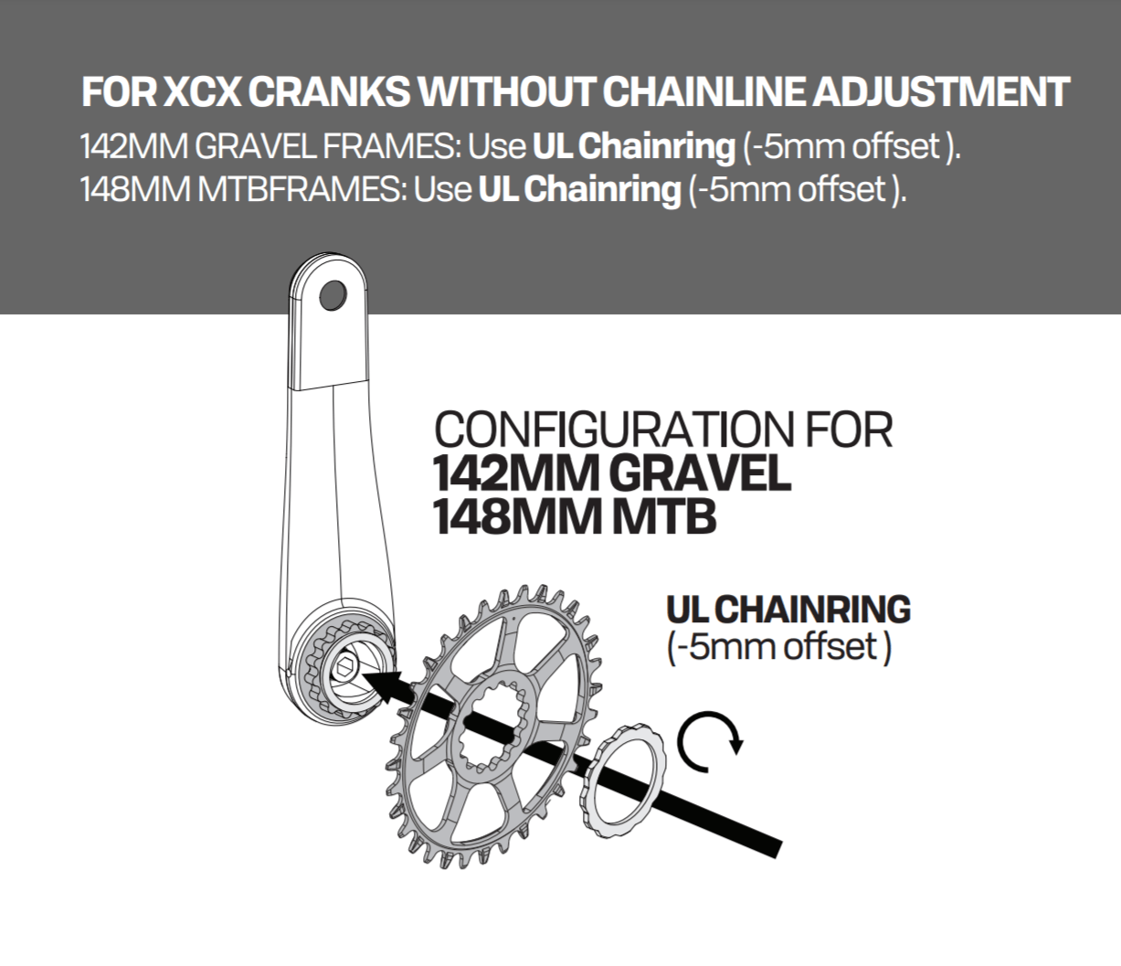 2019 2021 XCX, TRS and LG1 Crankset & Bottom Bracket User Manual