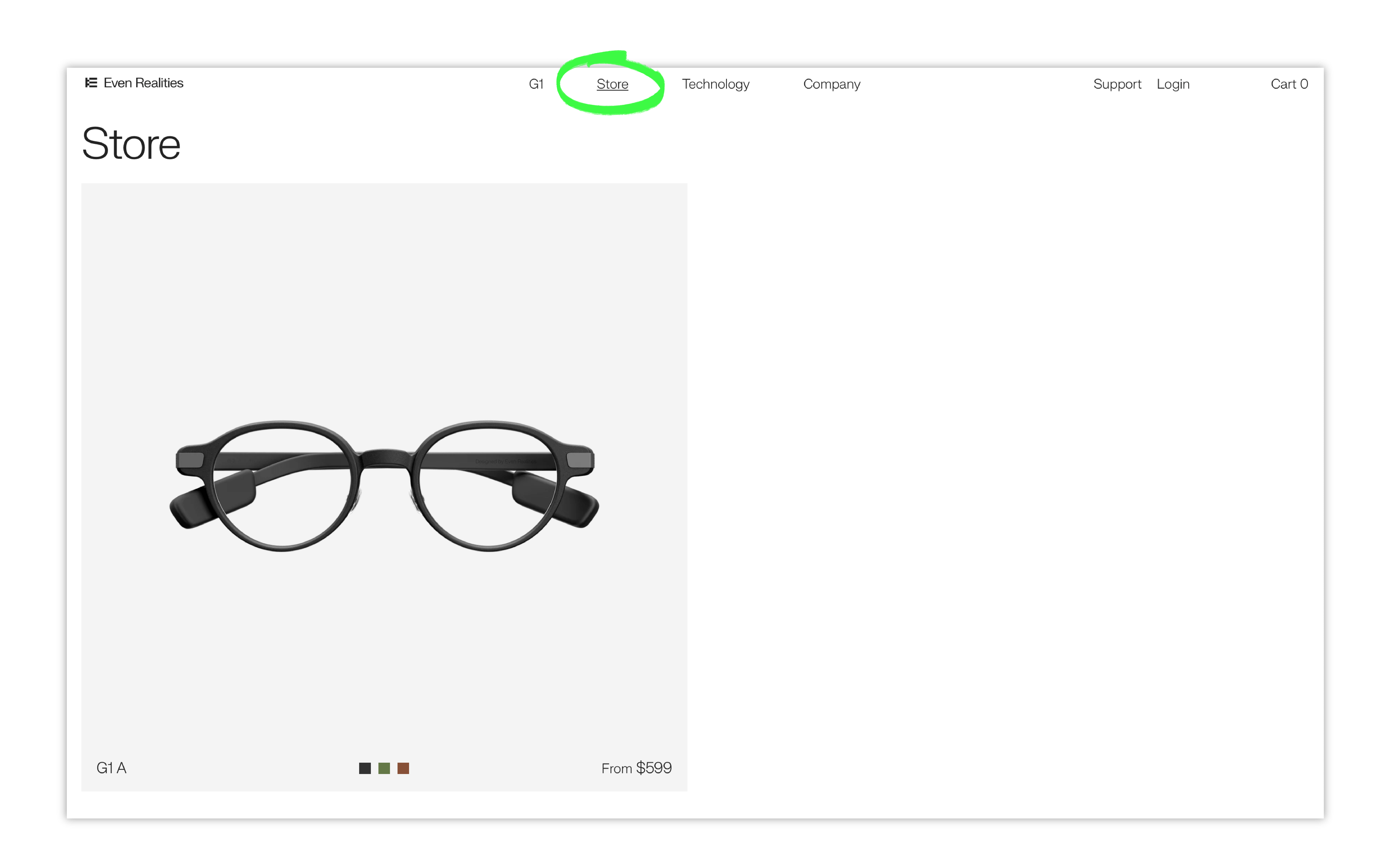Purchase an Even Realities G1 – Even Support Center