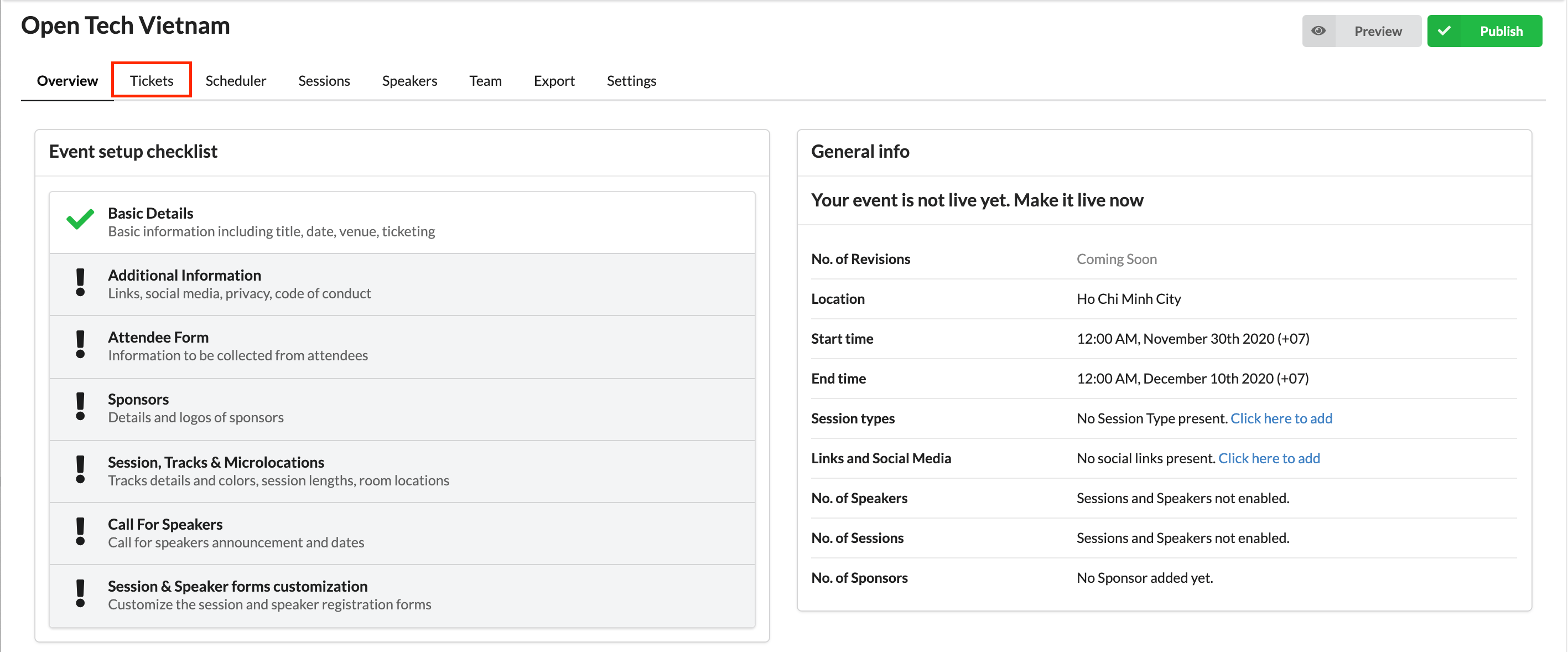 How to create a discount code for tickets