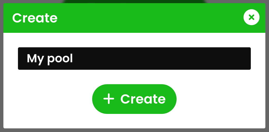 Credit pools exaroton Support