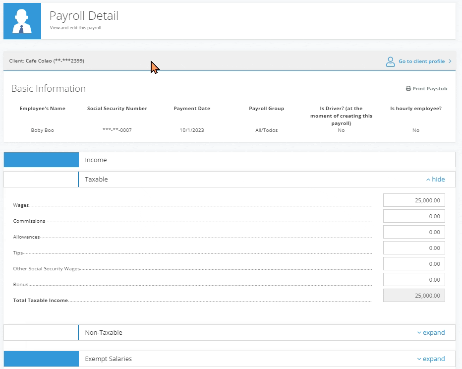 Cafeteria Plan Expert Tax
