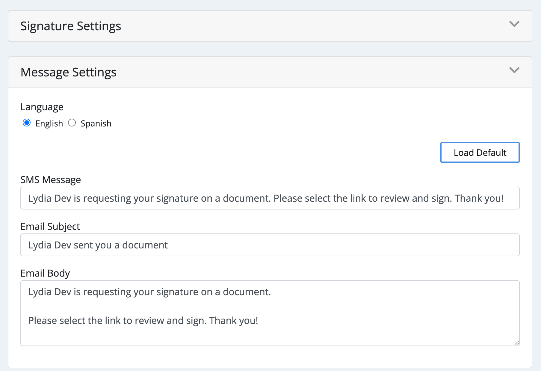 Send Documents in Vinesign Filevine Help Center