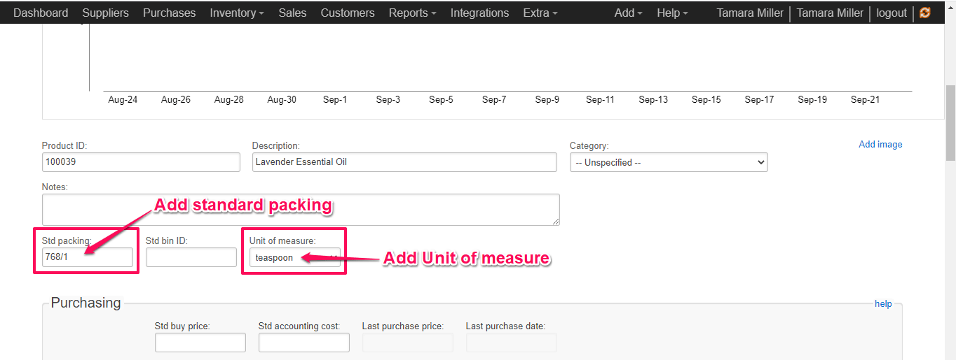 How do I Convert the Unit of Measure (UOM) on a Purchase Order