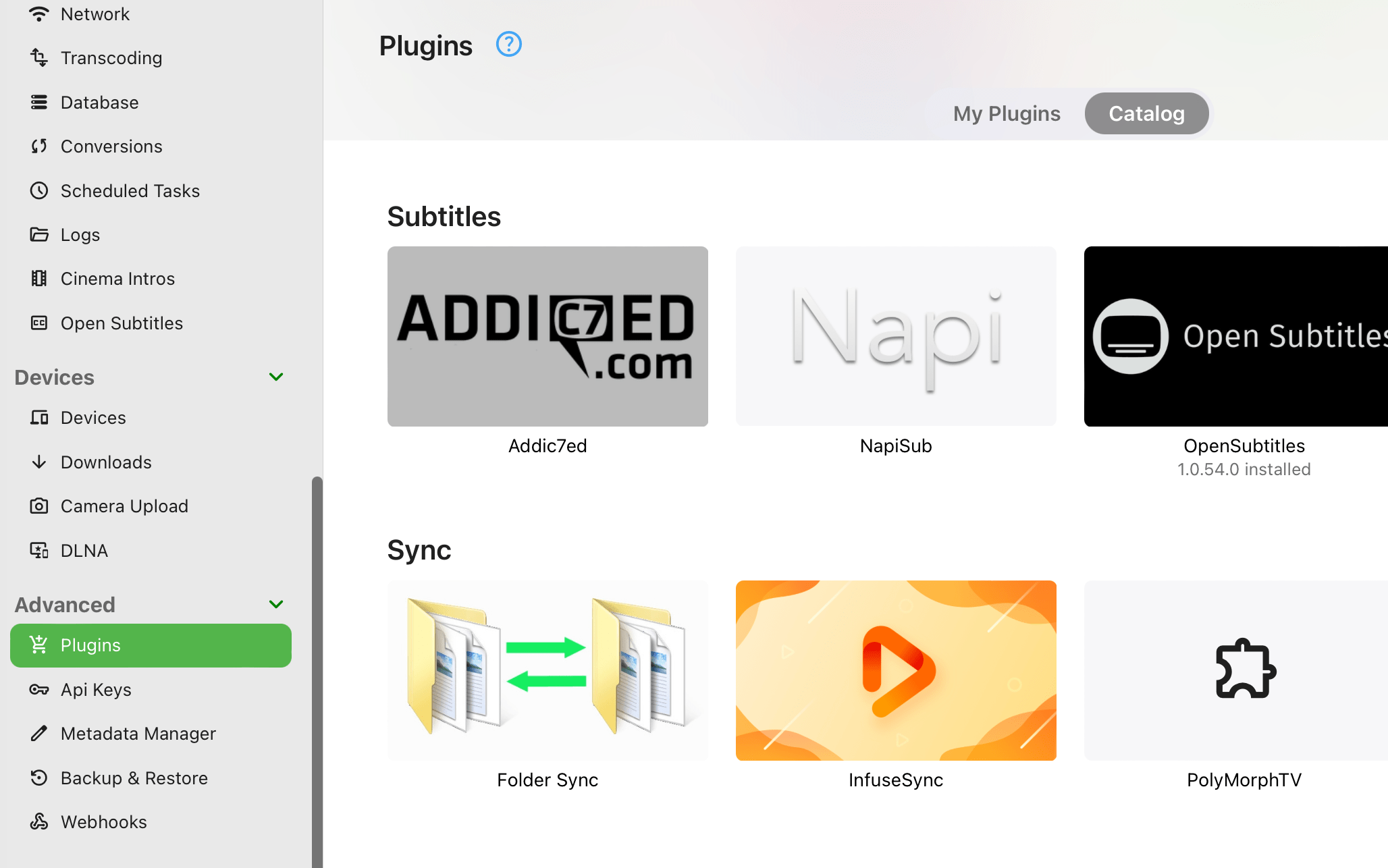InfuseSync for Emby and Jellyfin Firecore Support