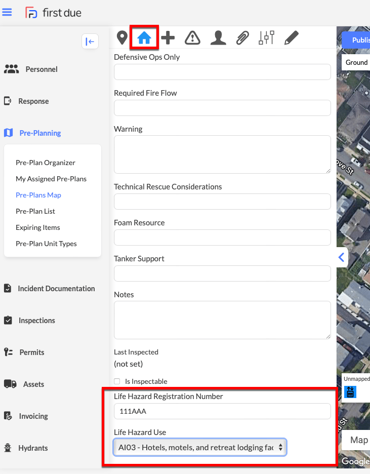 State of New Jersey Occupancy Fields