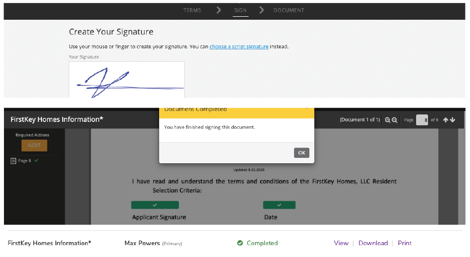 Accepting Rental Criteria FirstKey Homes