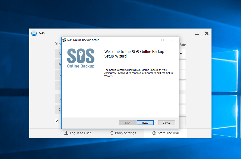 SOS Online Backup FixMeStick Support