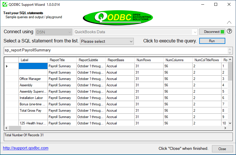 Quickbooks desktop payroll run summary garrywelove