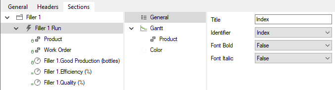 Charts - Event Based Table – Flow Support