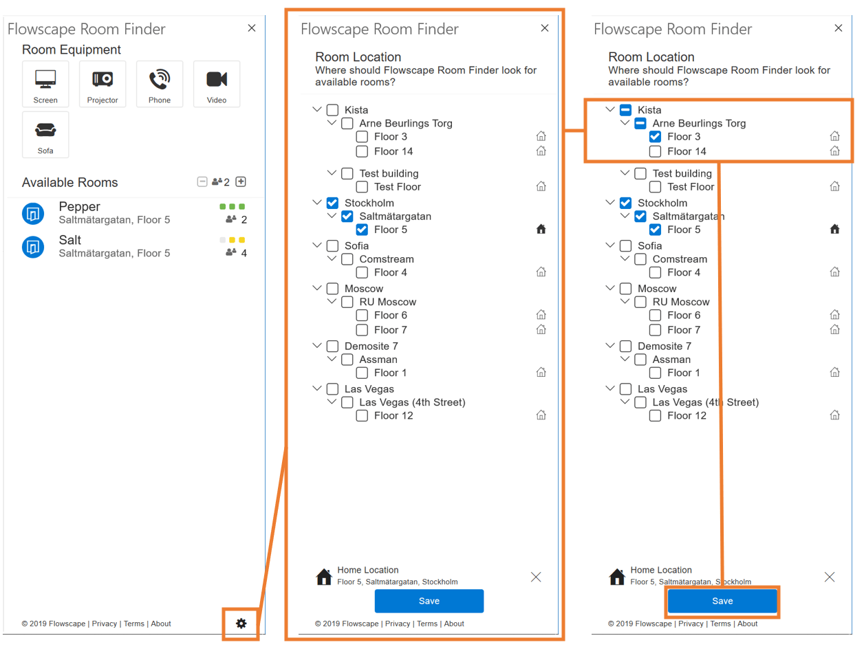 A guide to using the Flowscape Room Finder Flowscape AB