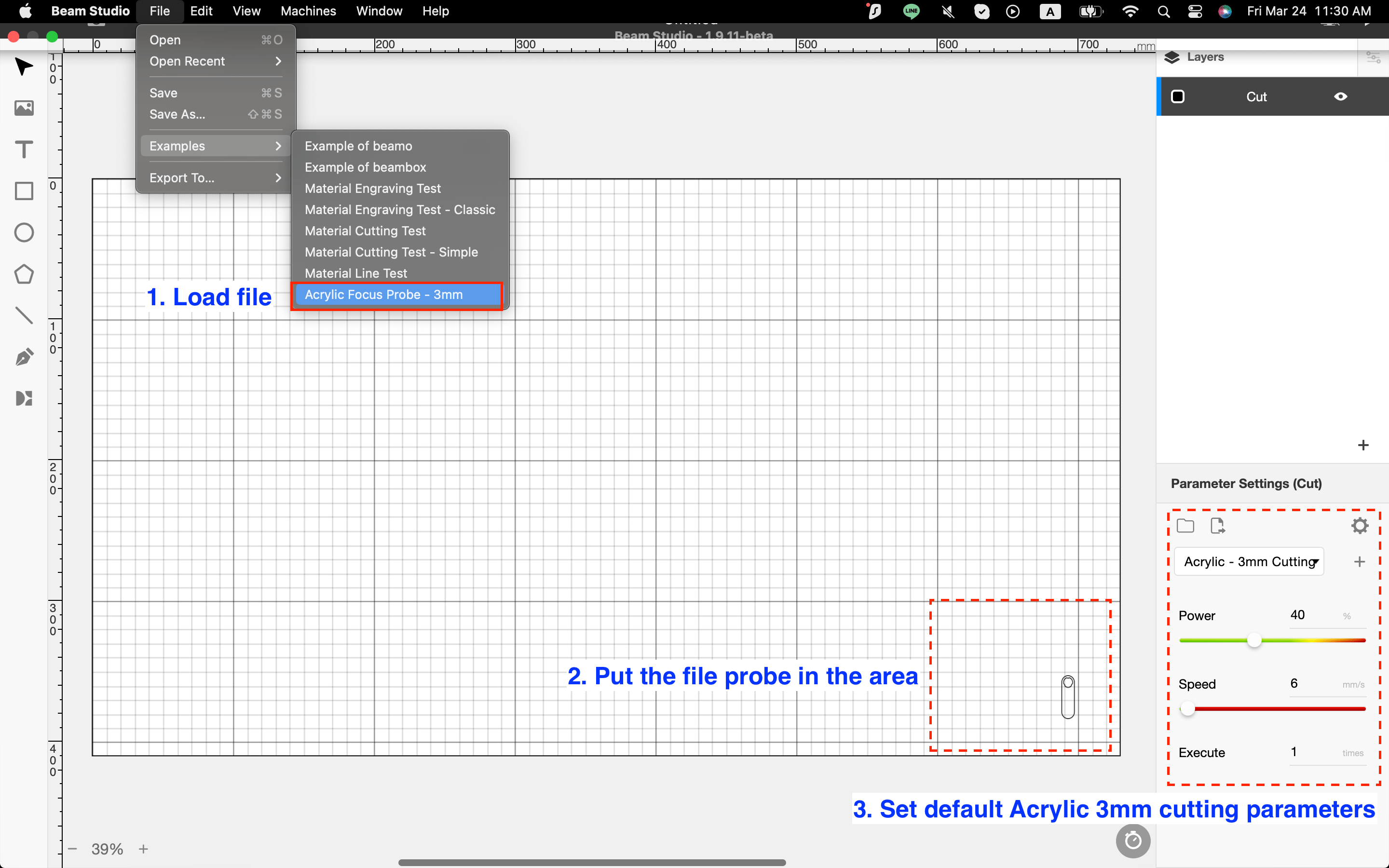 55 Material cannot be cut through FLUX Help Center